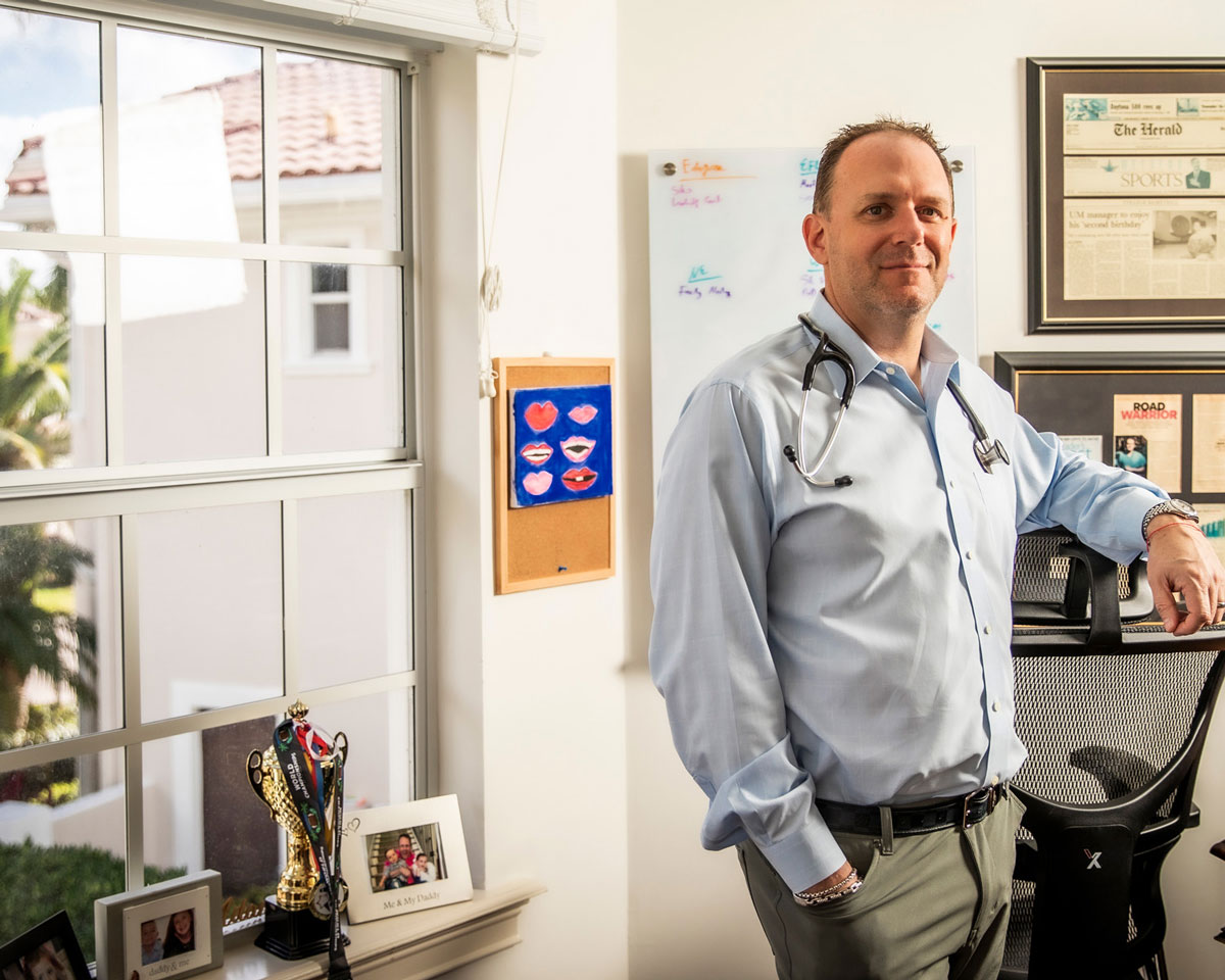 Giving It His All - University of Miami Medicine Alumni News